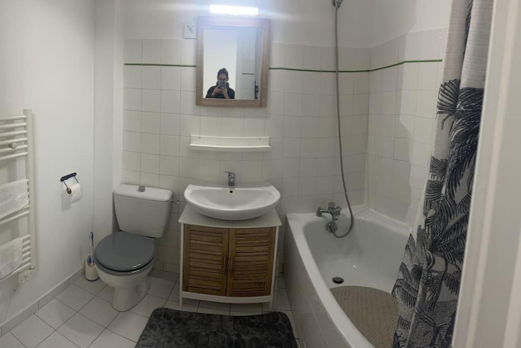 Appartement Lumineux A 2 Pas D'Enghien Montmorency Exterior foto